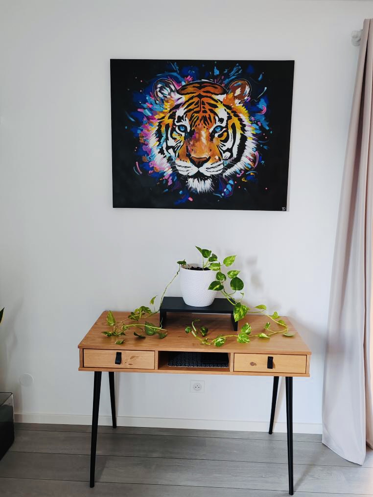 Colored Tiger