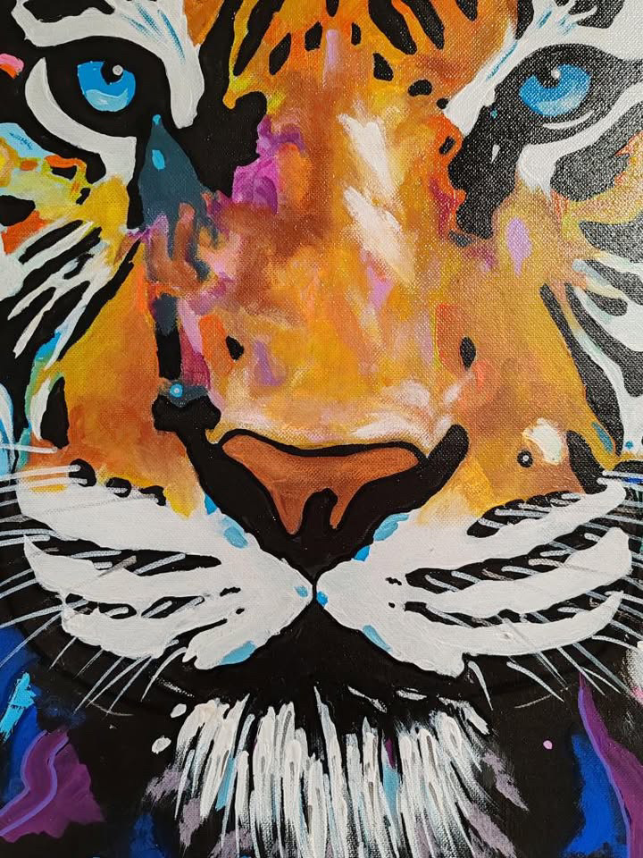 Colored Tiger - Details