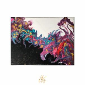 COLOR WAVE BETWEEN DAY AND NIGHT