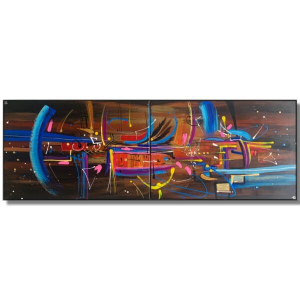VICE VERSA - Dyptique 50 x 146 cm - 2024