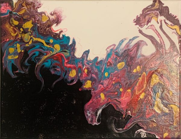 COLOR WAVE BETWEEN DAY AND NIGHT