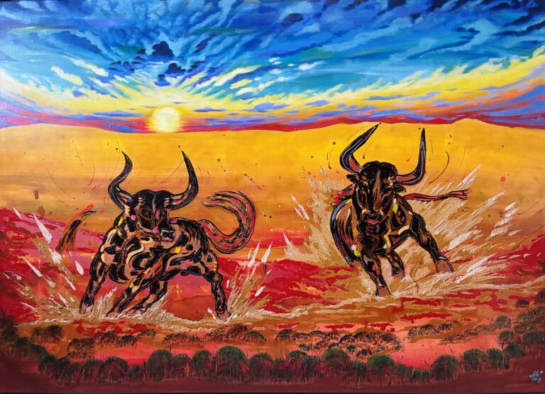 TERRA DUALIS - 100 x 140 cm - 2025