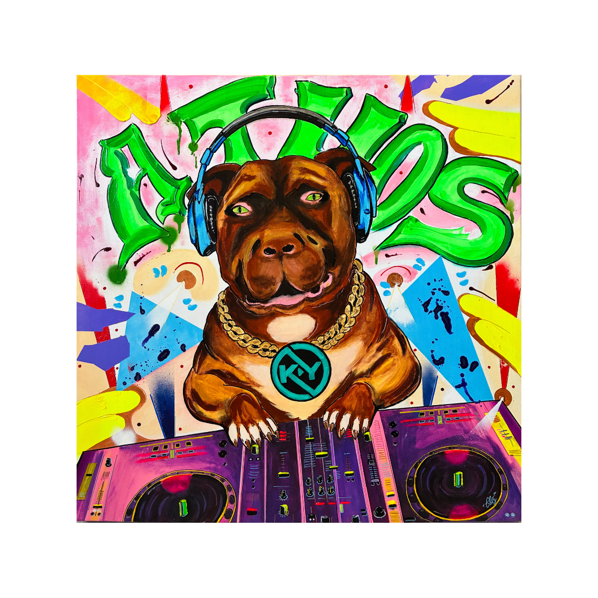 Athos Kiz N You Production - 80 x 80 cm 3D XL