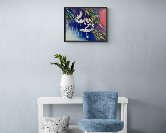 INTERGALACTIC 1 - 40 x 50 cm - 2022