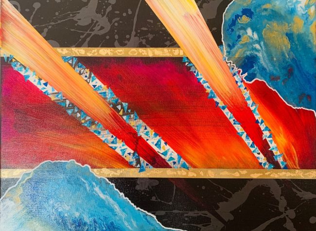 Abstrait Art_tableau_global_warming