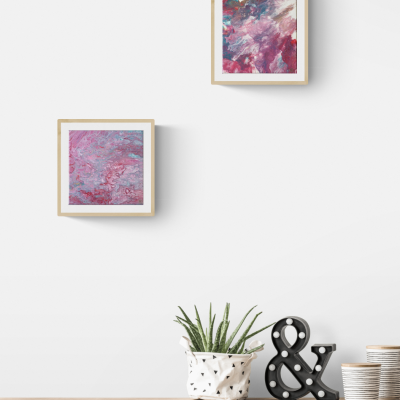 PINK STORM - 20 x 20 cm - 2021