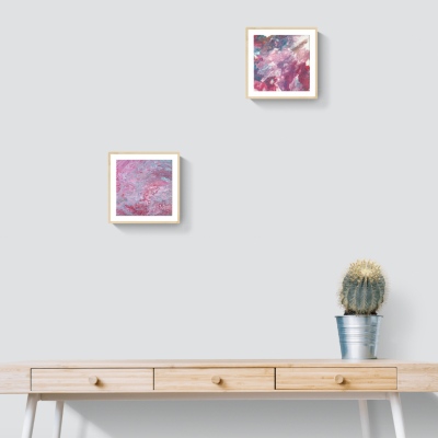 PINK STORM - 20 x 20 cm - 2021