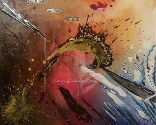 INTERGALACTIC 2 - 50 x 60 cm - 2022