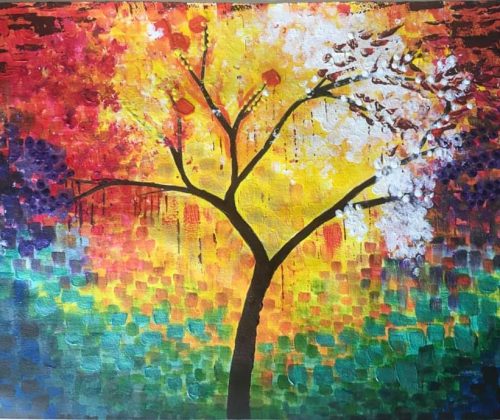 TREE OF LIFE - 35 x 50 cm - 2021
