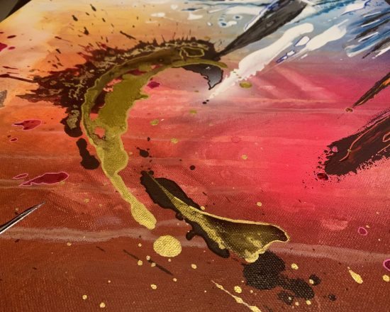 INTERGALACTIC 2 - 50 x 60 cm - 2022