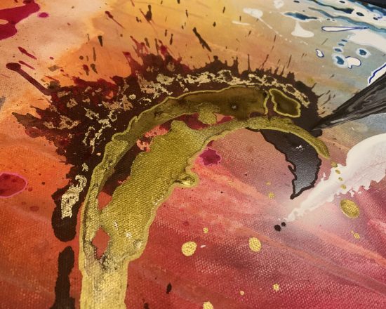 INTERGALACTIC 2 - 50 x 60 cm - 2022