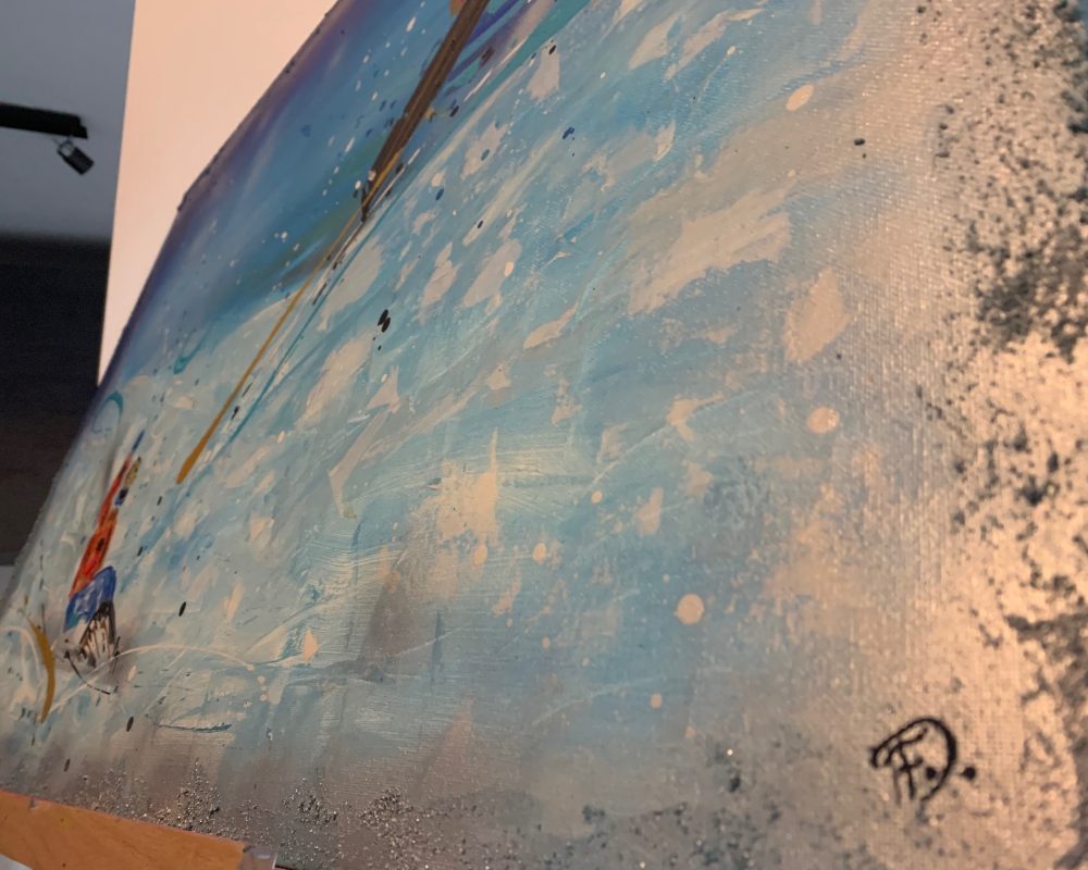 SNOWBOARDERS - 80 x 100 cm - 2022