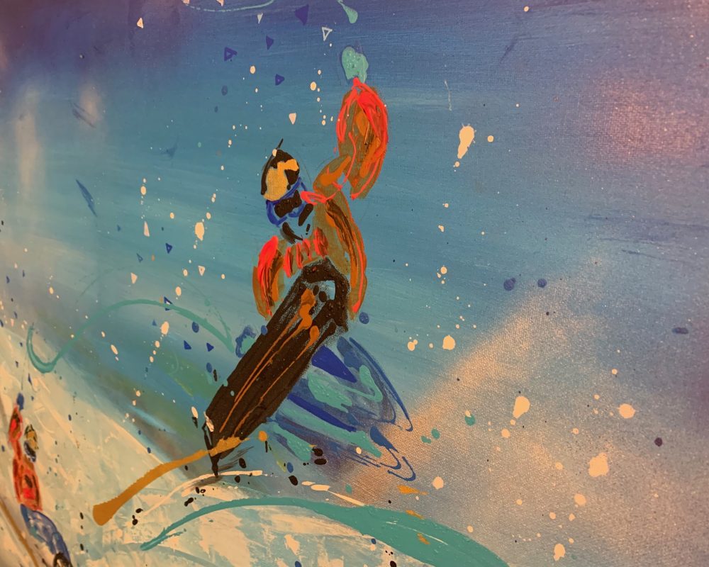 SNOWBOARDERS - 80 x 100 cm - 2022