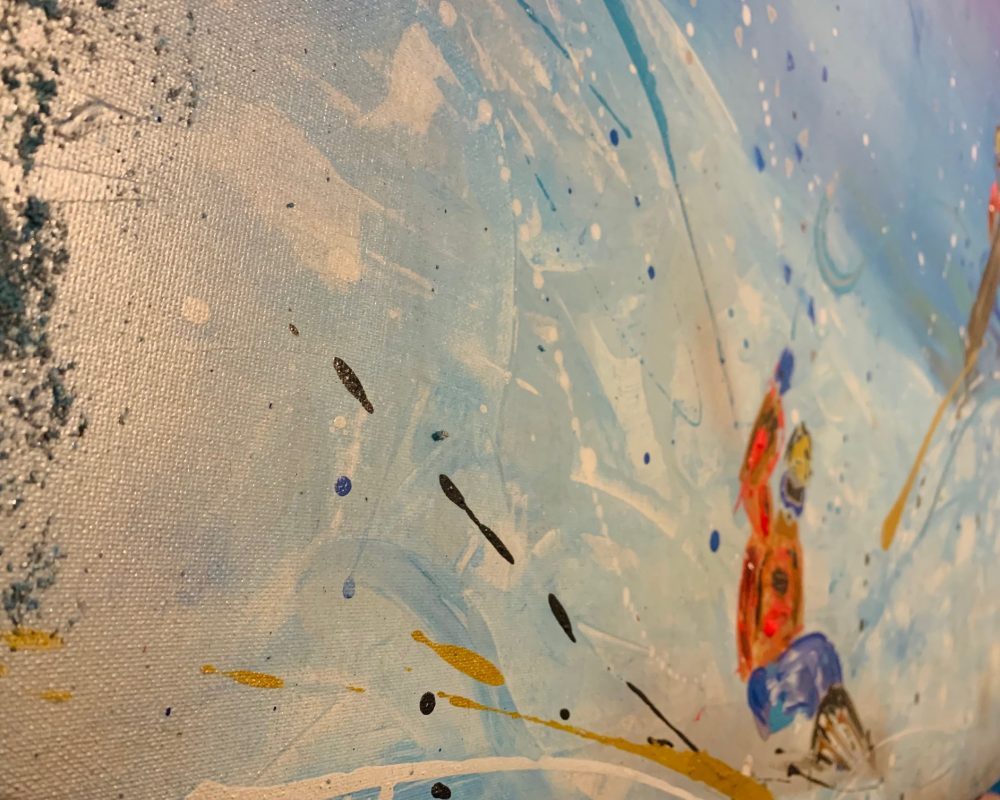 SNOWBOARDERS - 80 x 100 cm - 2022