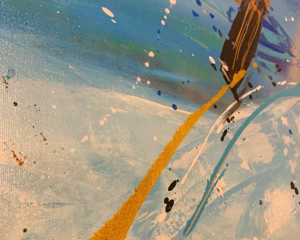 SNOWBOARDERS - 80 x 100 cm - 2022