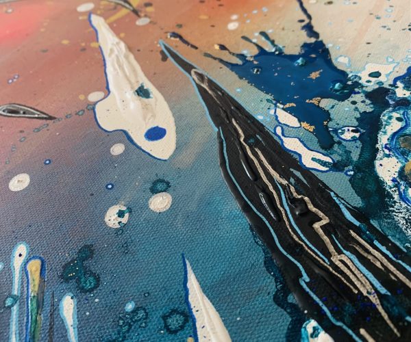 INTERGALACTIC 4 - 50 x 60 cm - 2023