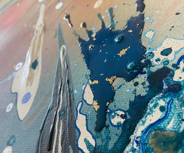 INTERGALACTIC 4 - 50 x 60 cm - 2023