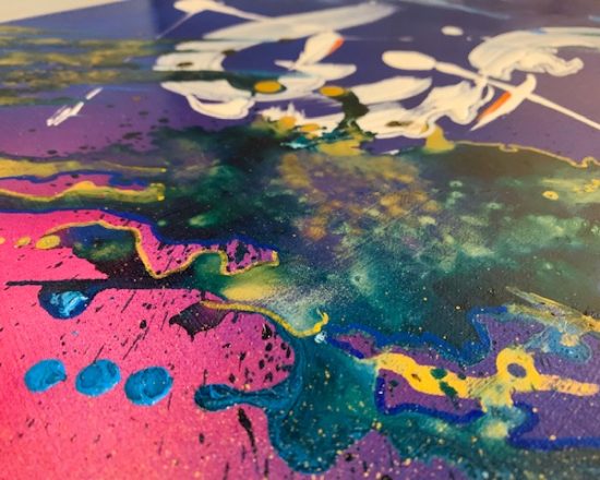 INTERGALACTIC 1 - 40 x 50 cm - 2022