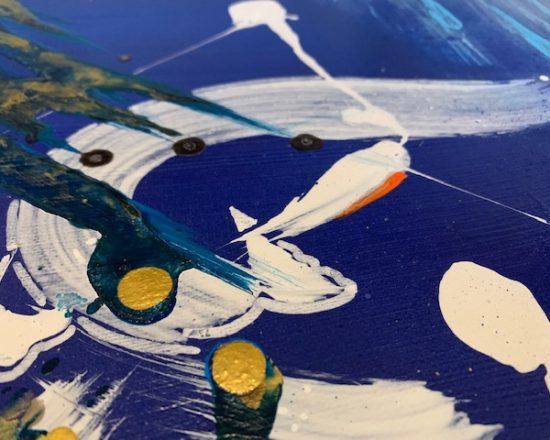 INTERGALACTIC 1 - 40 x 50 cm - 2022