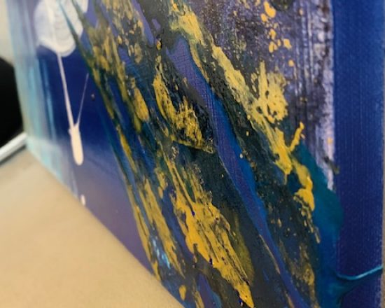 INTERGALACTIC 1 - 40 x 50 cm - 2022