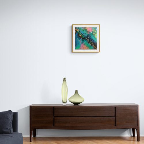 EARTH FROM SPACE - 40 x 40 cm - 2021