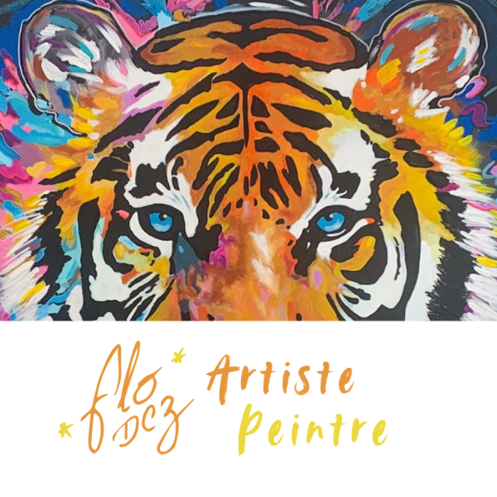 Contact Artist Peintre Colorful Abstract Style