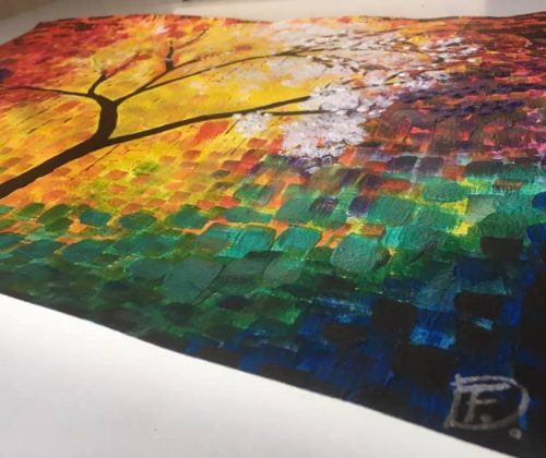 TREE OF LIFE - 35 x 50 cm - 2021